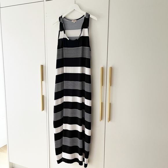Comfy striped dress with slight racer back - Picture 4 of 6